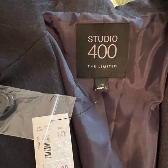 The Limited Blazer - Charcoal Gray - 10 - Picture 5 of 6